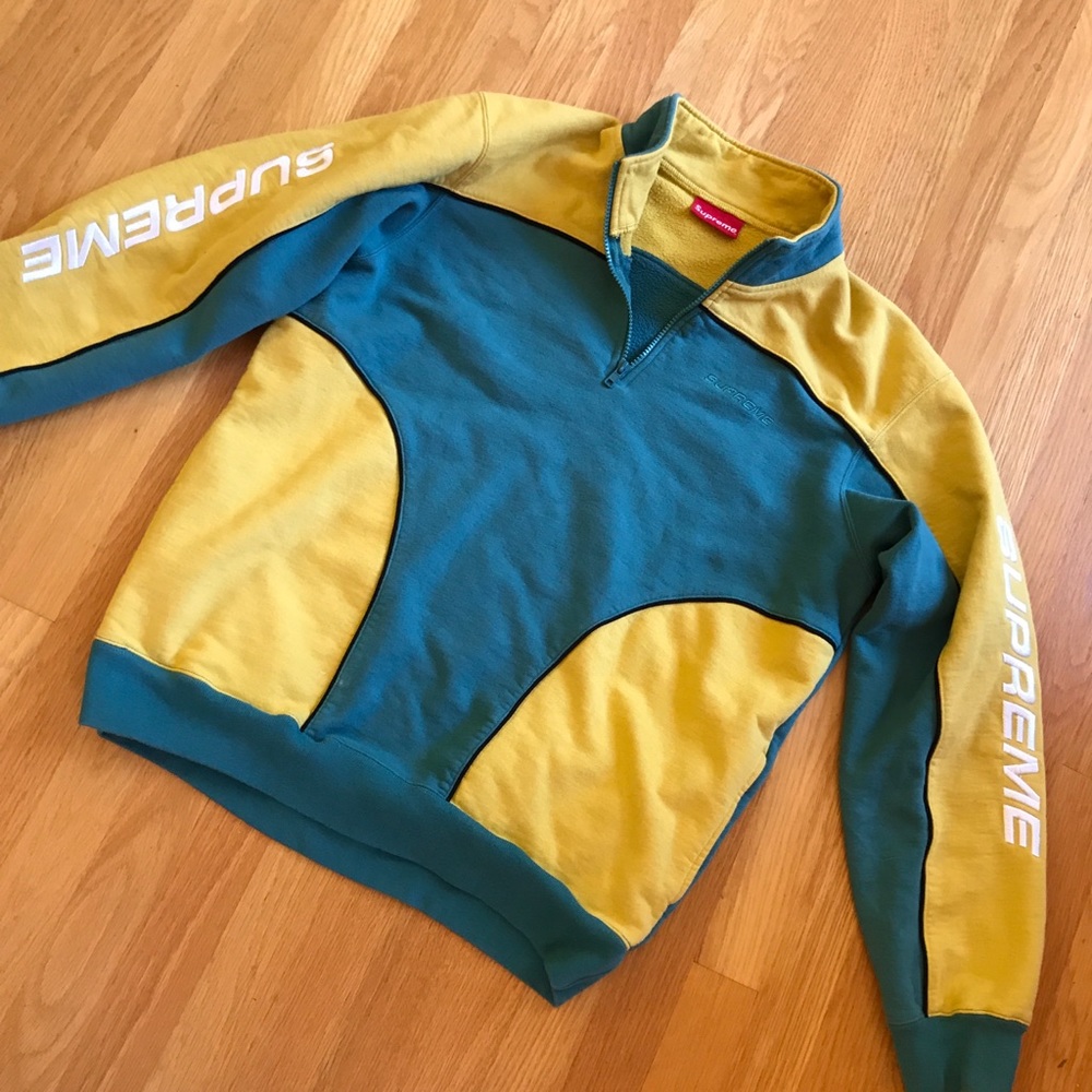Supreme Speedway Half-Zip Sweatshirt Medium